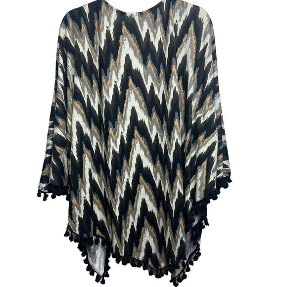 Haani Boho Fringe Open Cardigan Sz. 2X - Picture 4 of 4